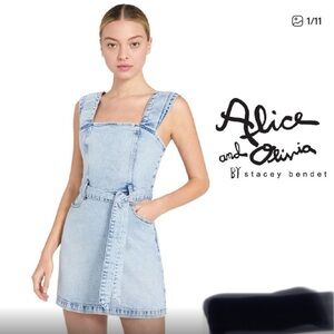 Alice + Olivia denim Mini Dress